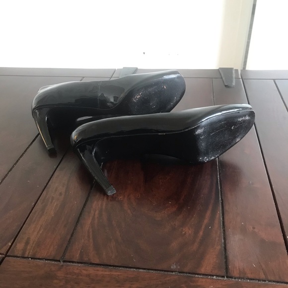 Via spiga leather peep toe heels - Picture 4 of 6